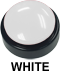 Affordable Buzzers Big Daddy Wireless Tabletop Buzzer with Twist-off Top - White