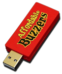 Affordable Buzzers Wireless USB Receiver close up