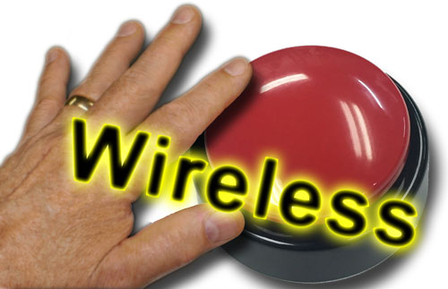 Affordable Buzzers Wireless Big Daddy Tabletop Buzzer for game show software